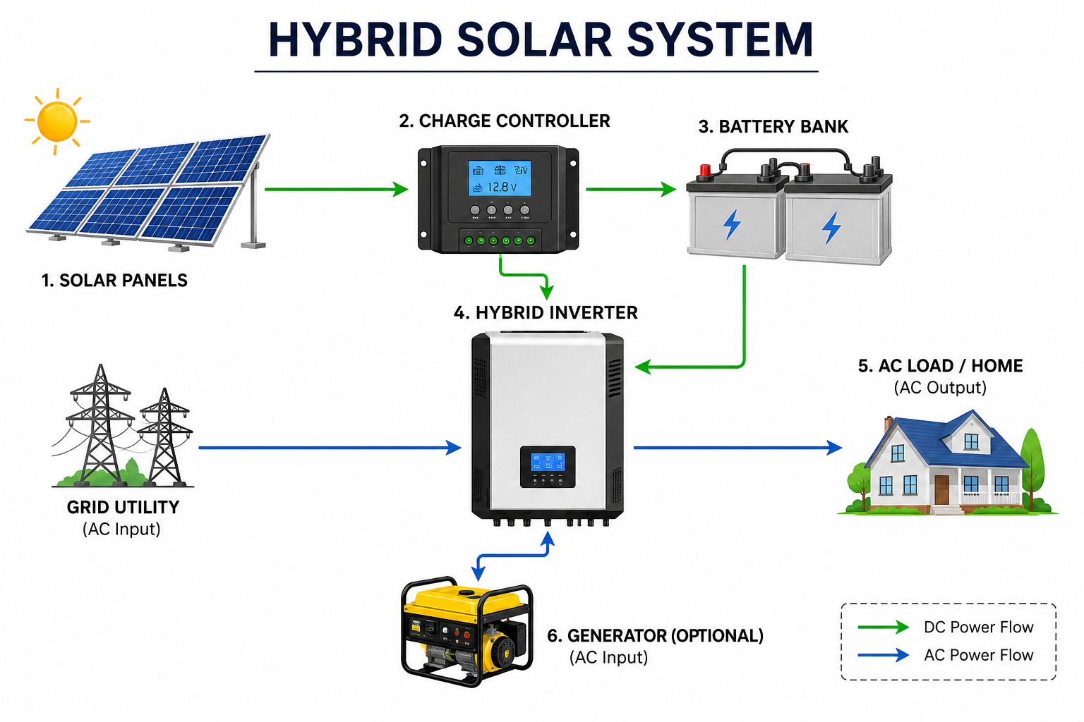 Hybrid Solar System